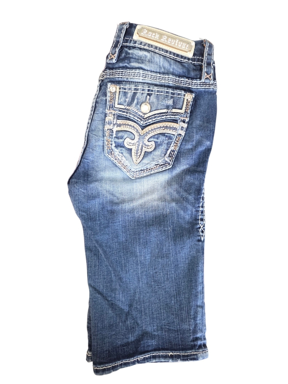 Rock Revival Bermuda Denim Shorts Women's Size 27. - Picture 13 of 16